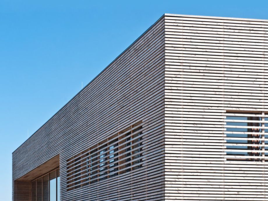 Architektur — offene helle Räume