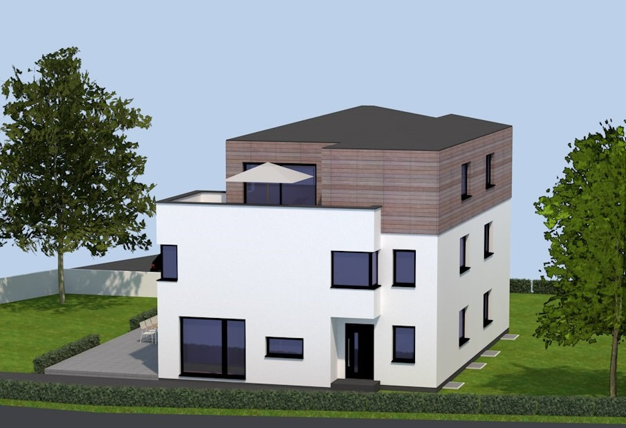 Doppelhaus Mainz-Gonsenheim — Ansicht 3